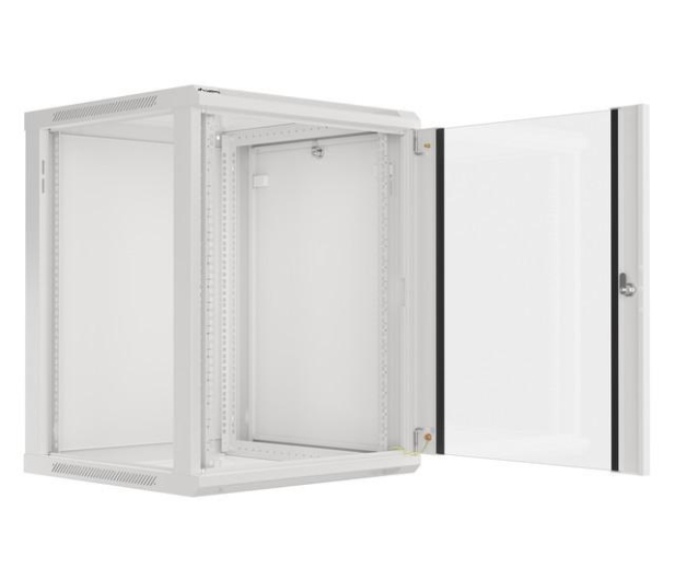 Lanberg Wisząca 19" 15U 600x600mm jednosekcyjna (szara) - 455397 - zdjęcie 9